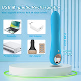 G Spot Vibrator Dildo, Tuitionua Realistic Silicone Dildos with 10 Vibration Modes, Soft Bendable Clitoral Vibrators, Vibrating