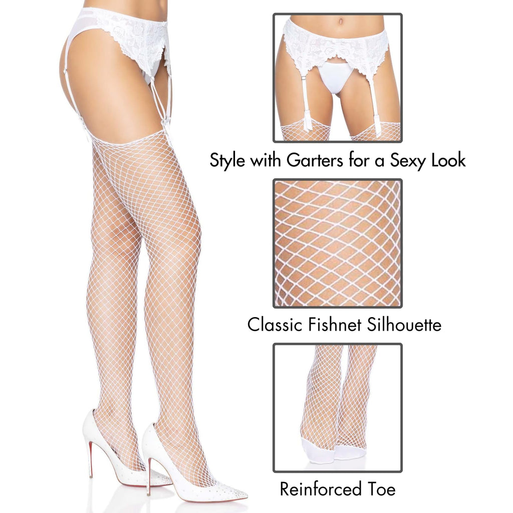 Spandex Industrial Net Stockings With Unfinished Top