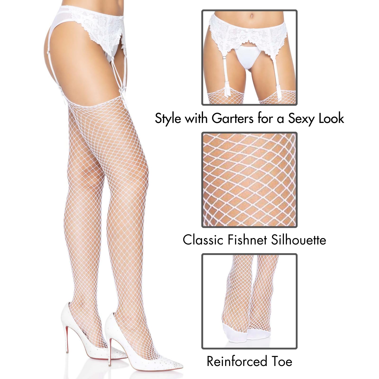 Spandex Industrial Net Stockings With Unfinished Top