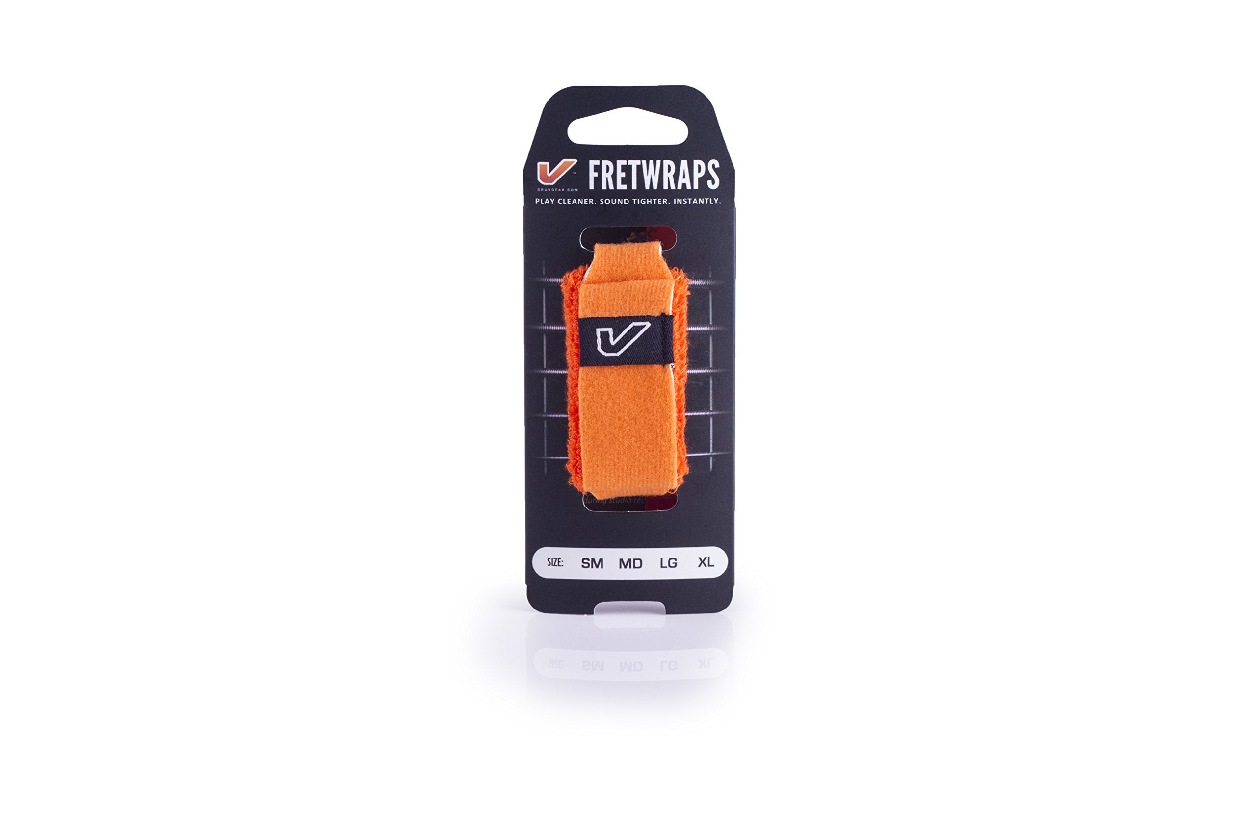 Gruv Gear FretWraps HD 'Flare' String Muter 1-Pack (Orange, Extra Large) (FW-1PK-ORG-XL)