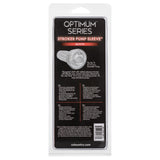CalExotics Optimum Series Stroker Mouth Pump Sleeve - Male Silicone Masturbation Sleeve - 6.25 Inch Adult Male Masturbator Sex T