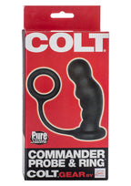 California Exotics Colt Commander Probe And Ring, Black