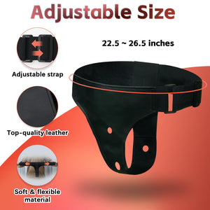 Strap On Dildo for Women,Wearable Harness Strap on with 6.5 Inch Realistic Silicone Anal Dildo & 3 Adjustable Holes, Vaginal G S