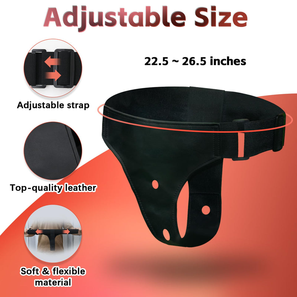 Strap On Dildo for Women,Wearable Harness Strap on with 6.5 Inch Realistic Silicone Anal Dildo & 3 Adjustable Holes, Vaginal G S