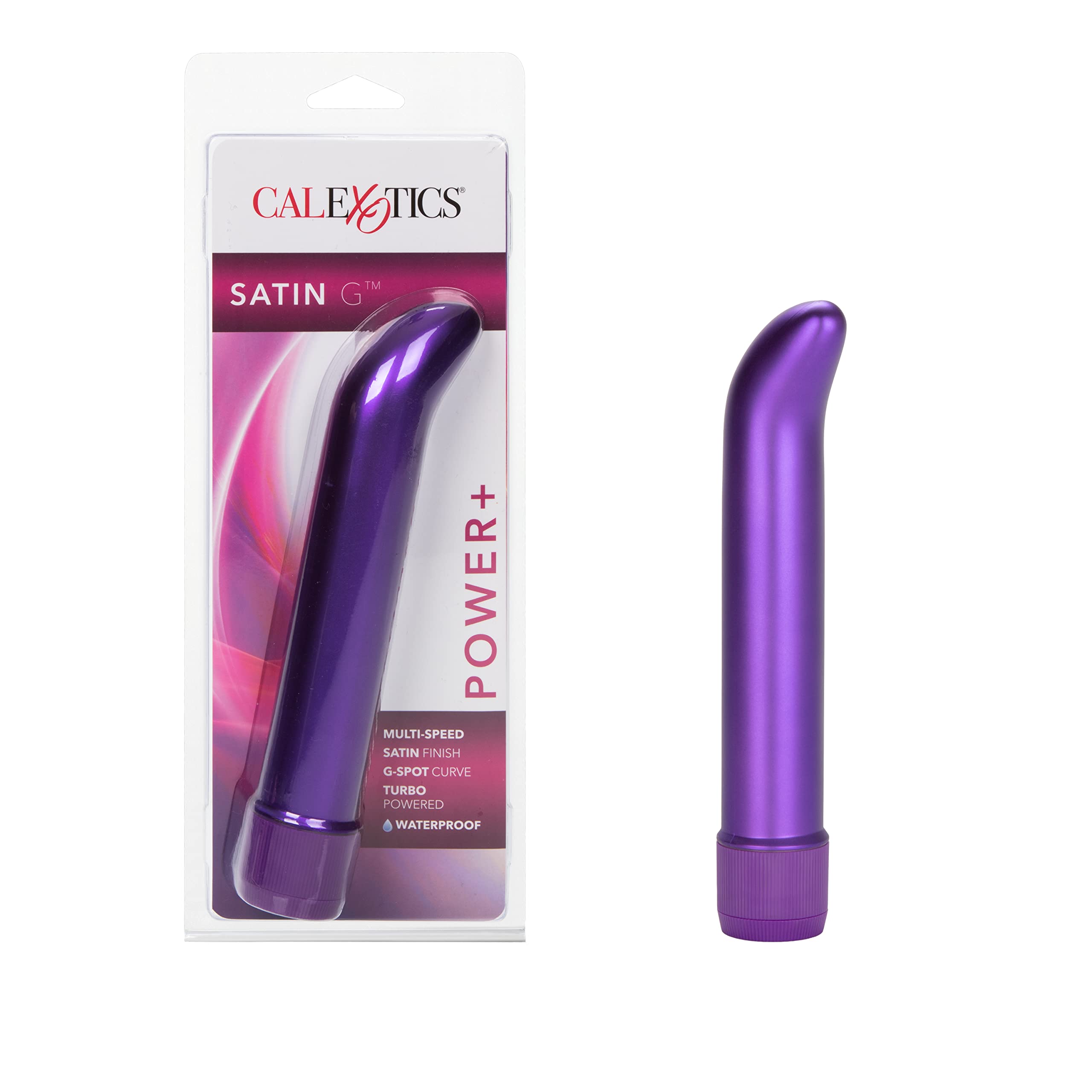 California Exotics Satin G Massager Sapphire Blue 8