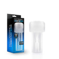 Blush Performance Stroker Penis Pump Sleeve 6.5 - Ribbed Texture for Extra Sensation, Universal Fit 2-3.25 Wide Cylinders, Use a