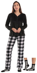 Just Love Henley Pants Set with Socks for Women 6732-10193-1X