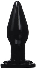 Topco Sales Wildfire Down Dirty Butt Plug 4'', Black