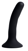 Black Silicone Strap-On Dildo - Small