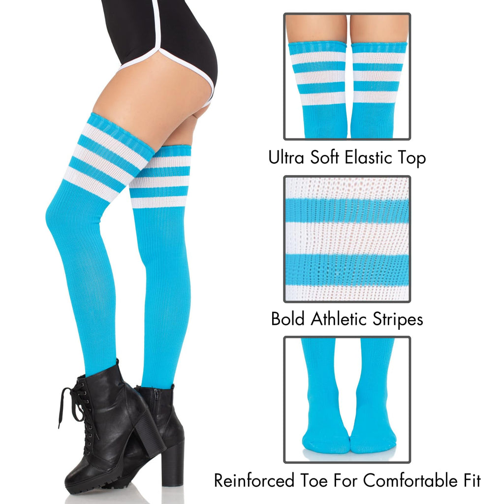 Athlete Thigh Hi W/ 3 Stripe T