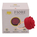 TPC Fiore Rose Ring Vibrator Red