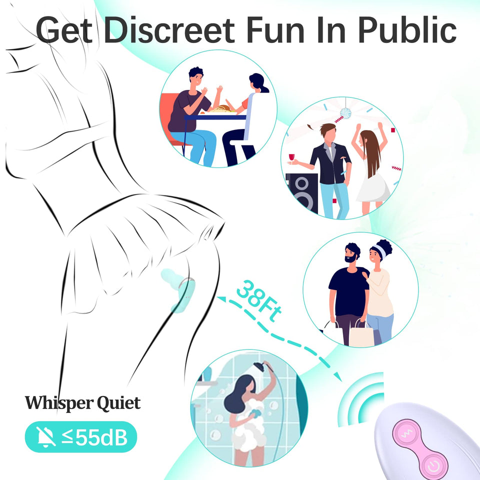 Adult Sex Toys for Women Pleasure - Wearable Thrusting Dildo with App&Remote Control Vibrators with 9 Powerful Strapless Strap-O