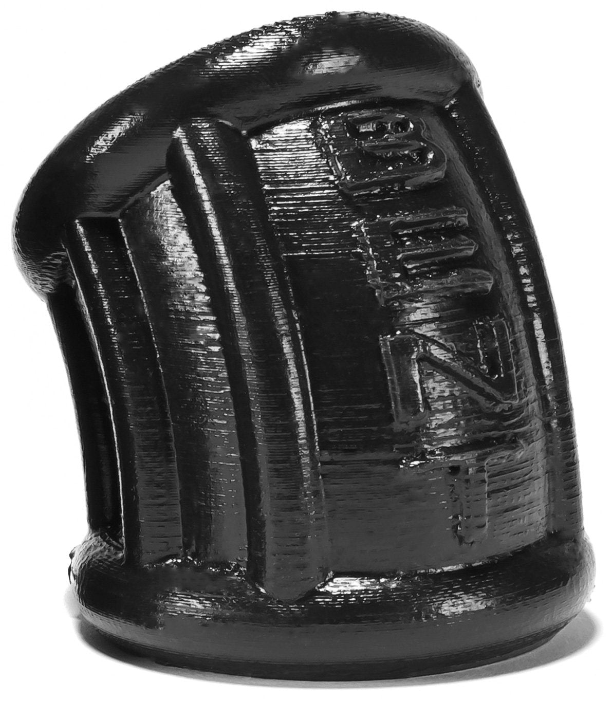 Bent-1 Curved Ballstretcher Oxballs Silicone Smoosh Blk (Net)