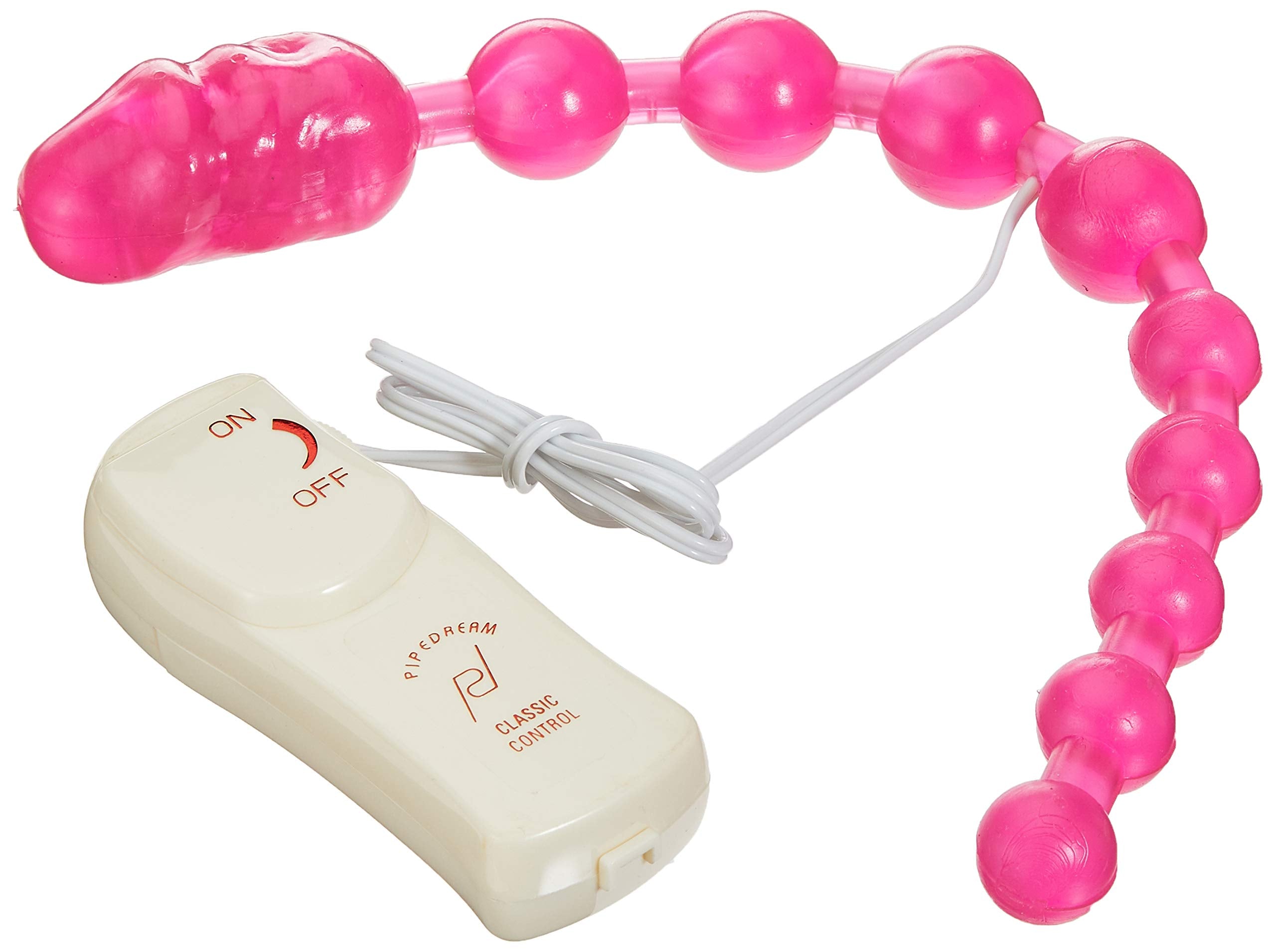 Pipedream Jelly Vibrating Anal Beads, Lavender