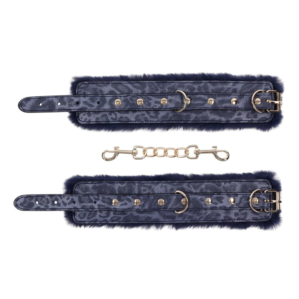 Ss S&M Cougar Fur Handcuffs