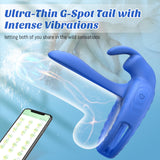 Penis Extender with G Spot Clitoris Stimulator Sex Toy for Men Male Vibrator, Adult Toys Penis Ring Cock Sleeve for Couples Man