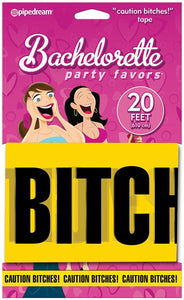 Pipedream Bachelorette Party Favors Caution Bitches Tape