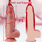 Sex Toys 8.5 '' Huge Thick Dildo - Adult Toys 2 ' ' Diameter Realistic Dildos with Strong Suction Cup for G Spot and Anal Play,