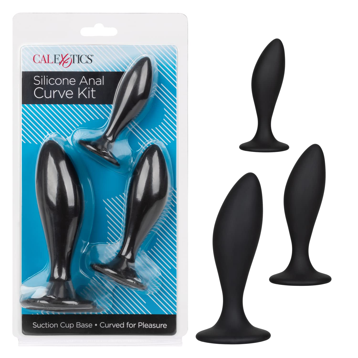 CalExotics Silicone Anal Curve Kit