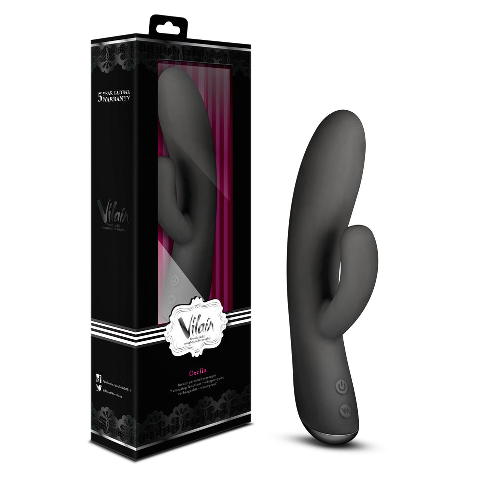 (Wd) Vilain Cecilia Onyx Rabbi Vibrator