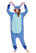 NAITOKE Animal Onesie Adults Halloween Costumes Cosplay Pajamas Blue