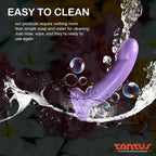 Tantus Sex/Adult Toys Acute Dildo - 100% Utra-Premium Flexible Silicone Harness Compatible, Realistic, G-Spot & P-Spot Stimulati