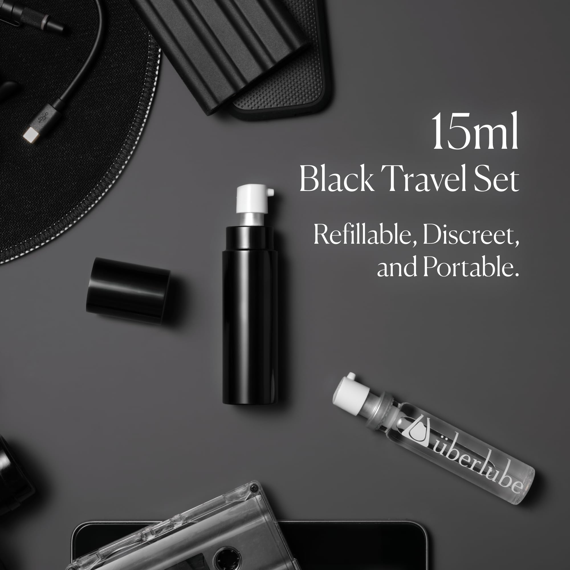 SB Uberlube Good To Go Black Case