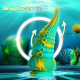 Tentacle Realistic Dildo for Women: 8.7'' Big Anal Dildo with Strong Suction Cup, Huge Monster Liquid Silicone Anal Plug Prostat