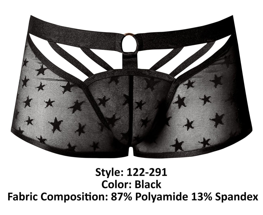 Love Star Short W/ Ring Black Xl