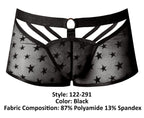 Love Star Short W/ Ring Black Small