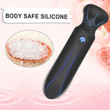 BAGGEST Black Silicone Bullet Vibrator for Women - 10 Vibration Modes, Waterproof, Portable G-Spot & Clitoral Toy, Small Size