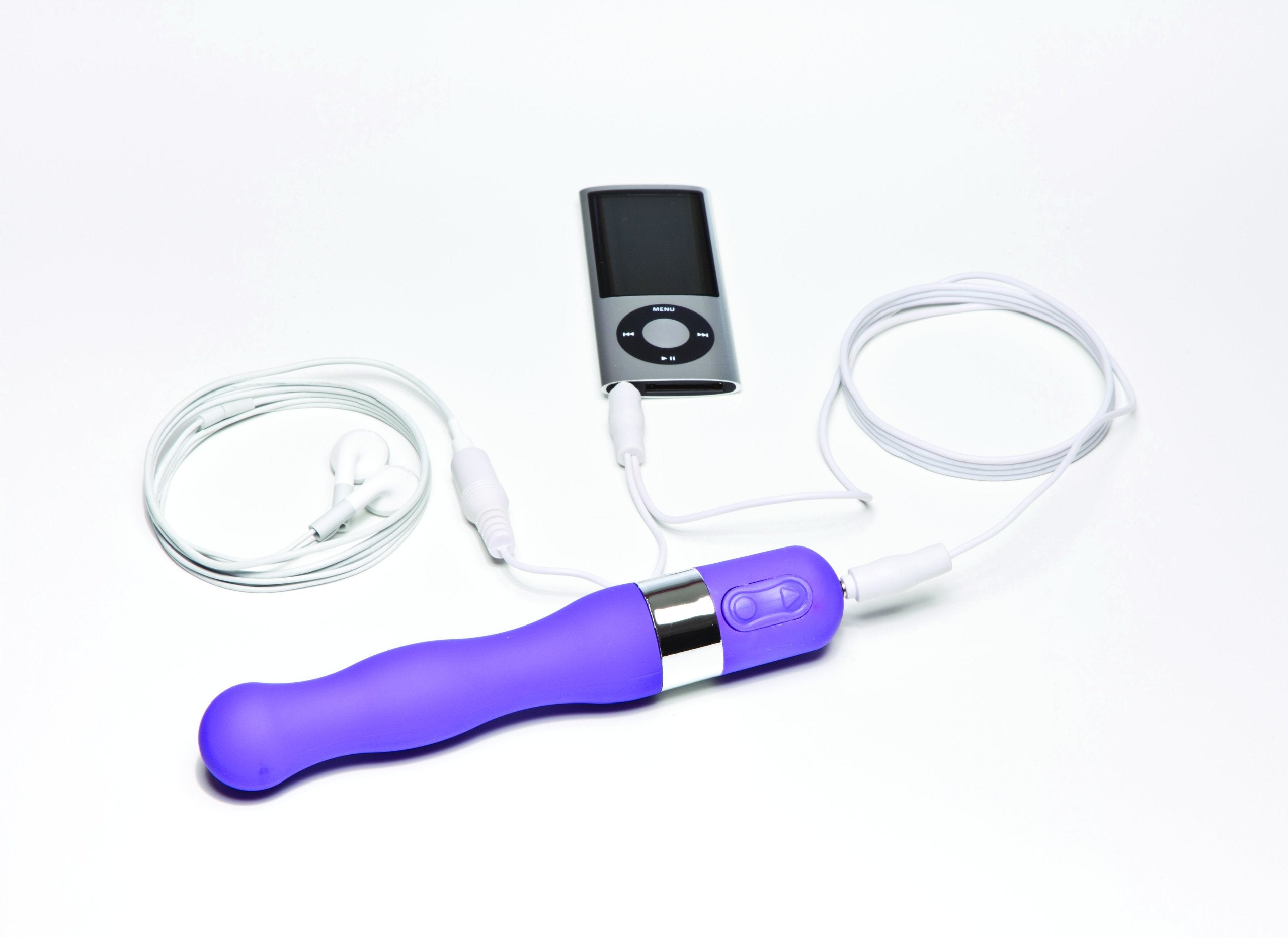 Ohmibod Naughtibod - Music Vibrator - Personal Massager - Grape (Purple)