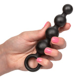 Calexotics Booty Call Vibro Kit - Wired Vibrating Bullet Anal Pleasure Beads - Vibe Egg Anal Probe Adult Sex Toy - Black
