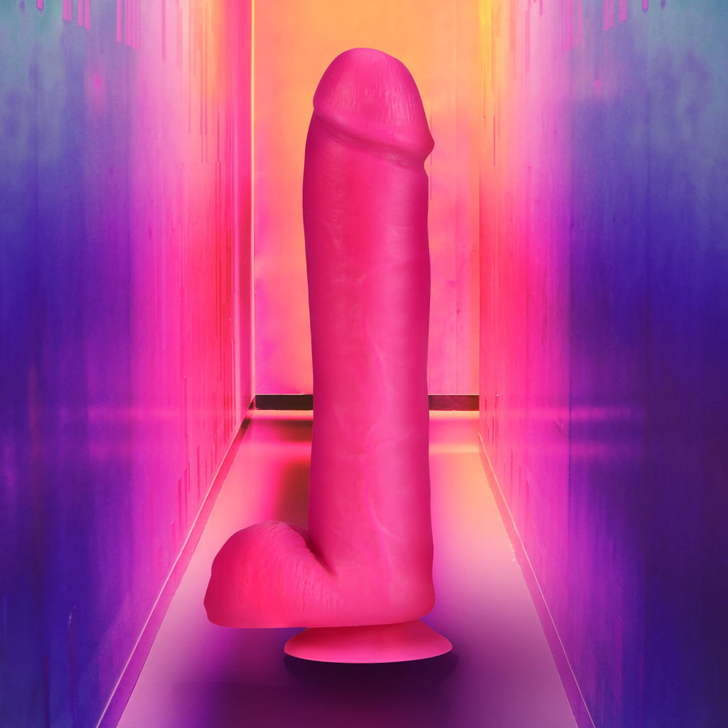 Neo Elite - 11 Inch Silicone Neon Pink