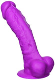 Ns Novelties Coloursoft Soft Dildo Purple 8 Inch