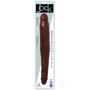 Jock 13 Inch Tapered Double Dong Brown