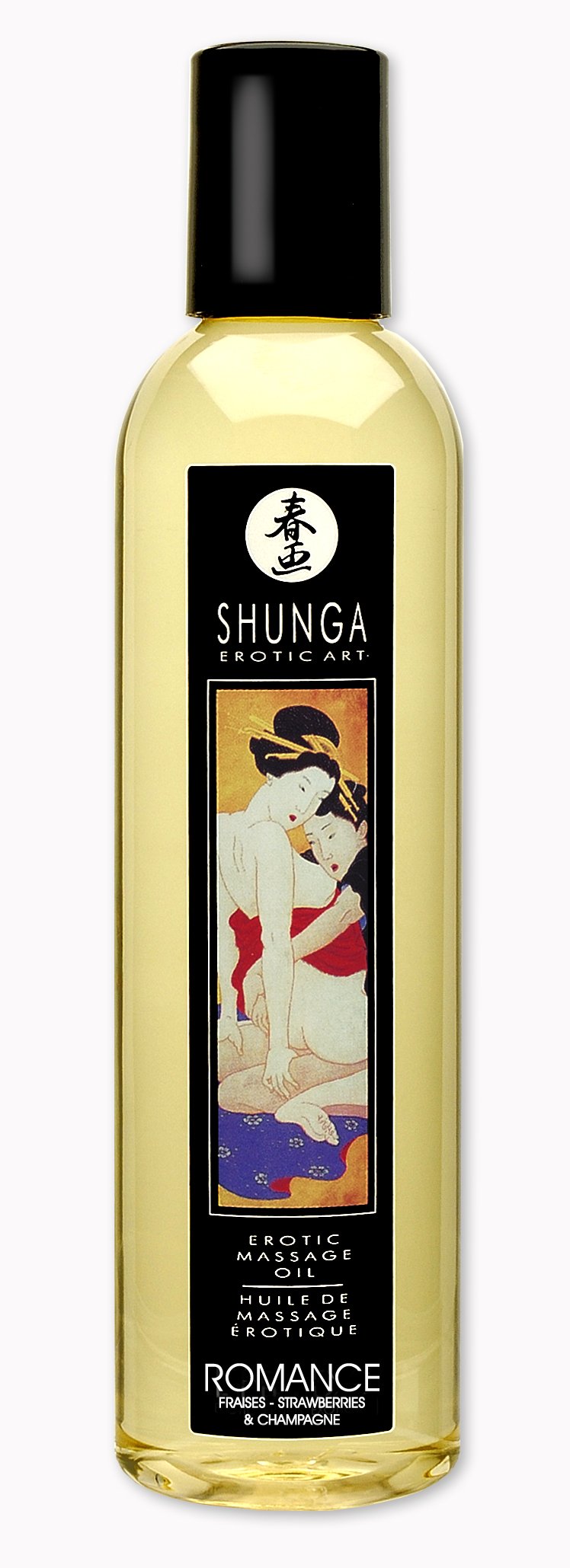 MASSAGE OIL ROMANCE CHAMPAGNE/STRAWBERRIES
