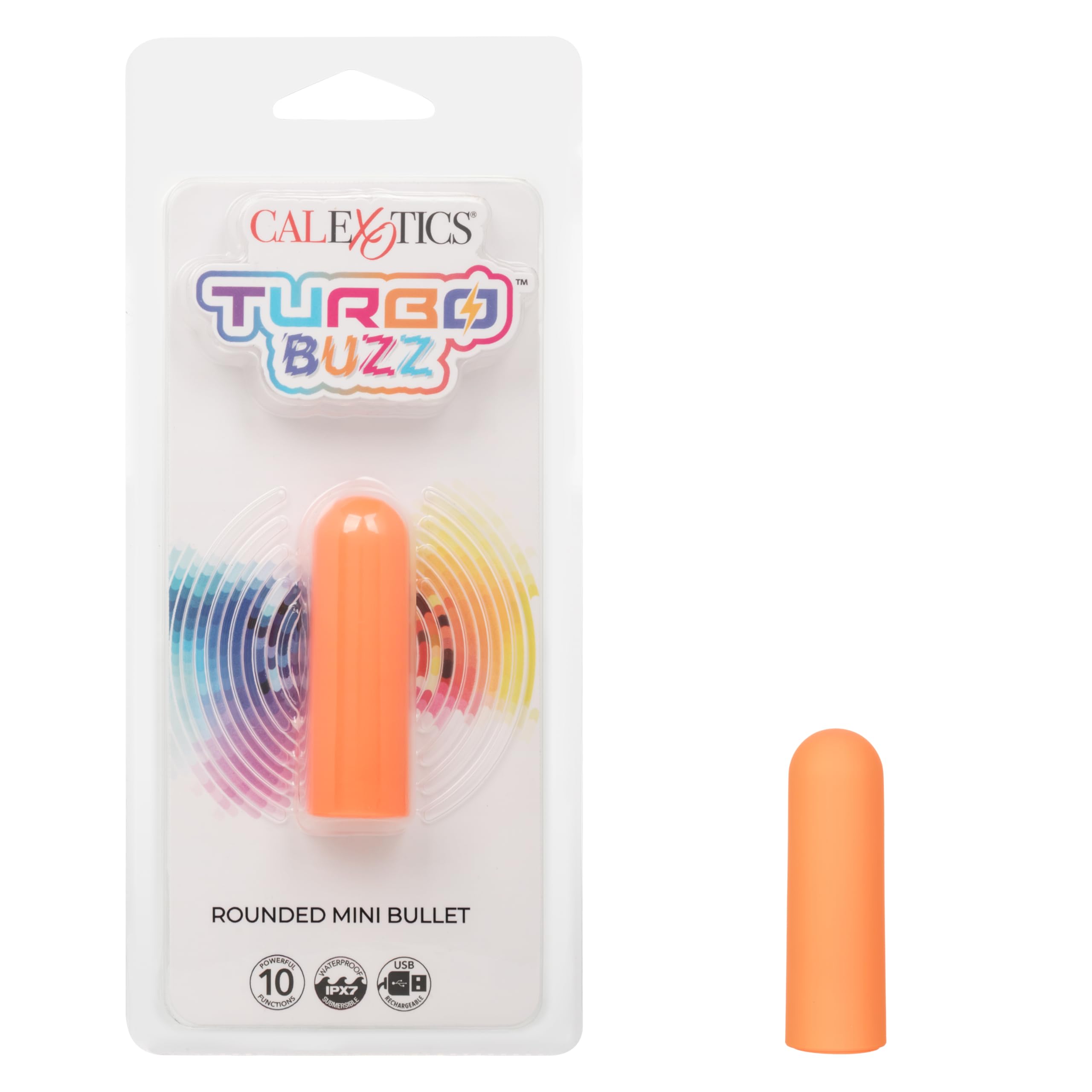 Turbo Buzz Round Mini Bullet Orange
