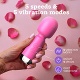 Oliver James Vibrator for Women - Mini Vibrator Wand Adult Sex Toys and Adult Toys for Women | 5 Patterns and 5 Speeds Women Sex
