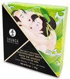 Shunga Moonlight Bath Sea Salt Crystals-Lotus Flower 2.6Oz