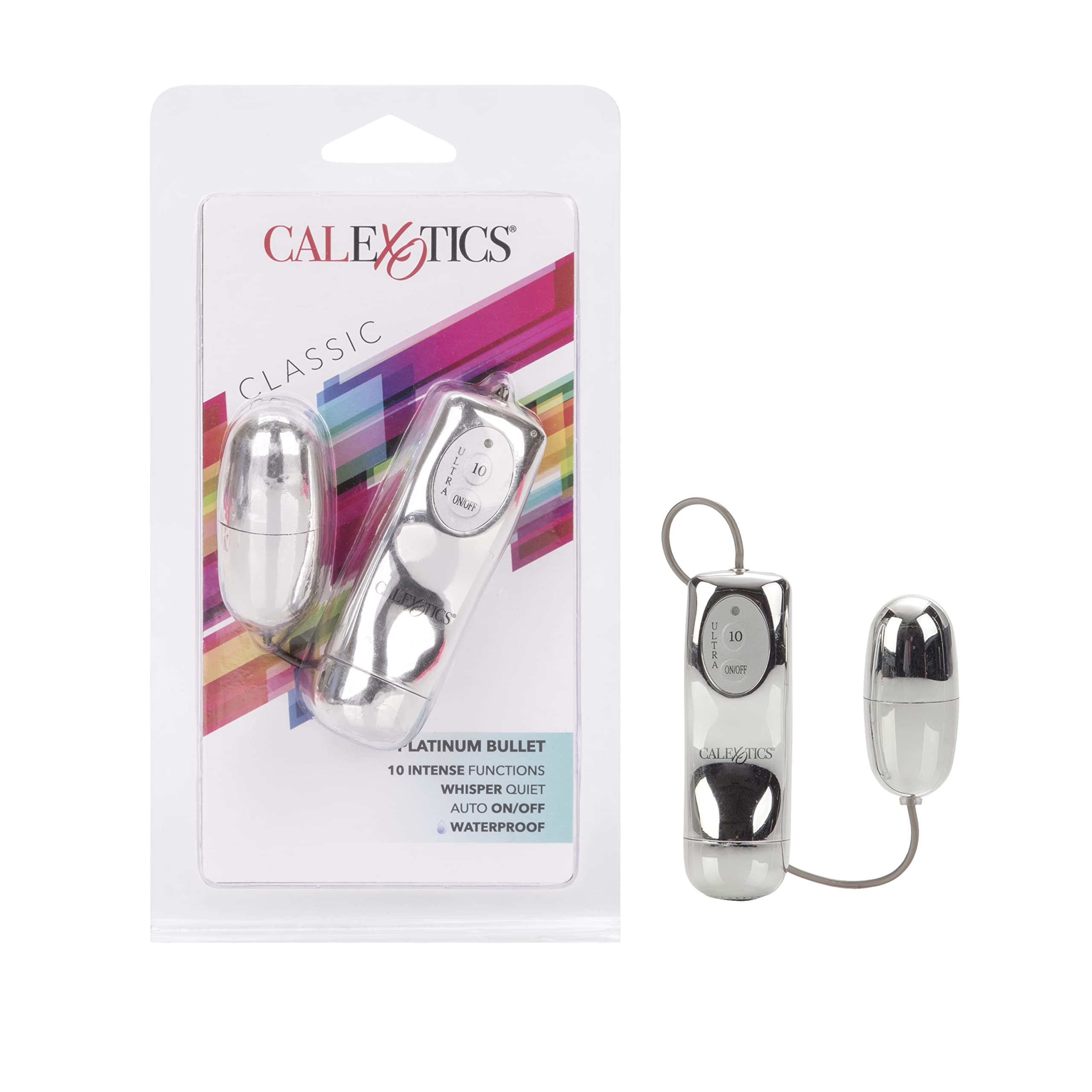 Calexotics Novelties Extreme Pure Gold Power Bullet, Silver