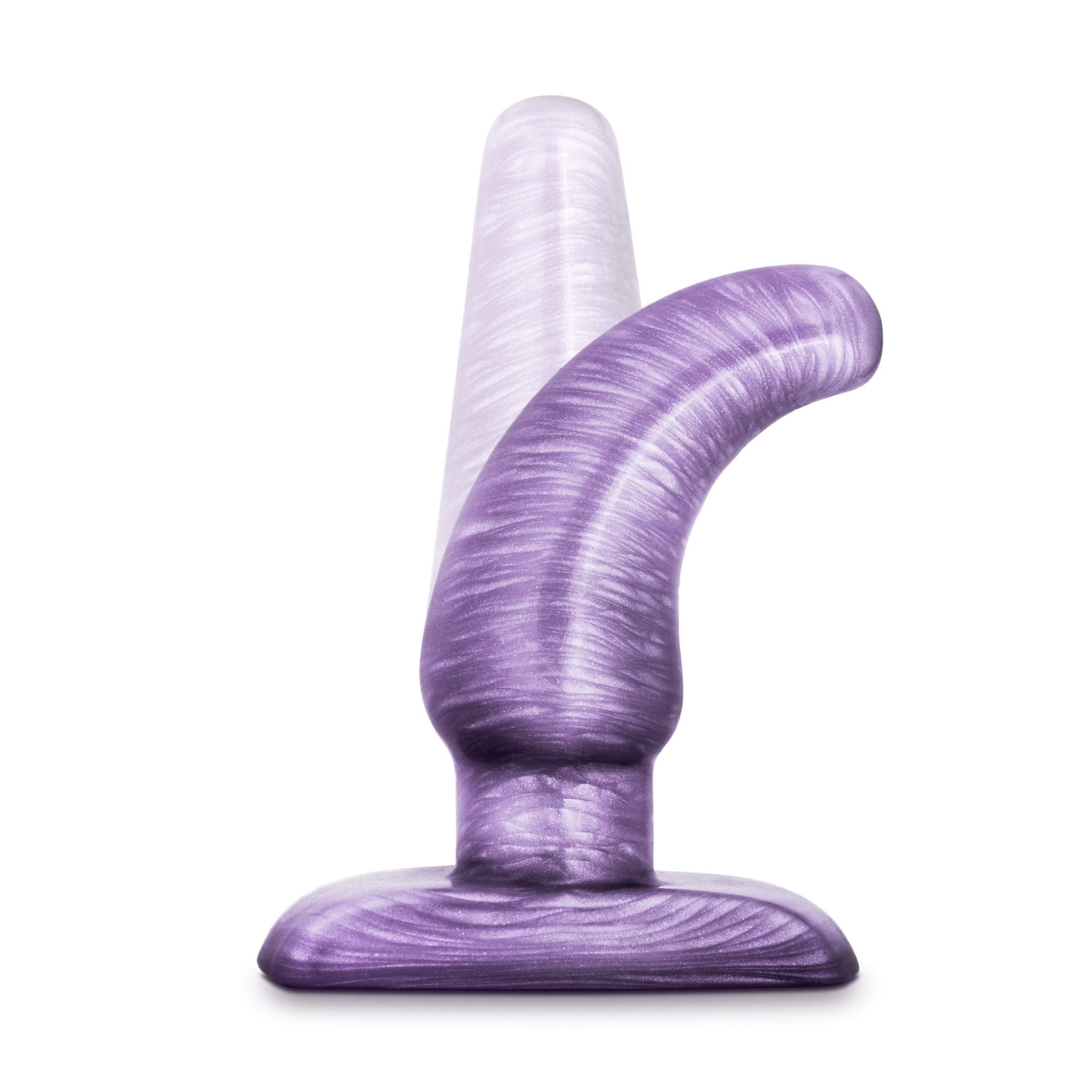 Blush Novelties B Yours Cosmic Plug - 4 Inch Soft Beginner Small Tapered Slim Anal Butt Plug - Easy To Insert - Narrow Base For