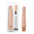 Blush Dr Skin Vibe 2 - Feels Real Realistic 9 Inch Long Vibrating Dildo - 1.5 In. Width - Ipx7 Waterproof - Soft Body Safe - Mul