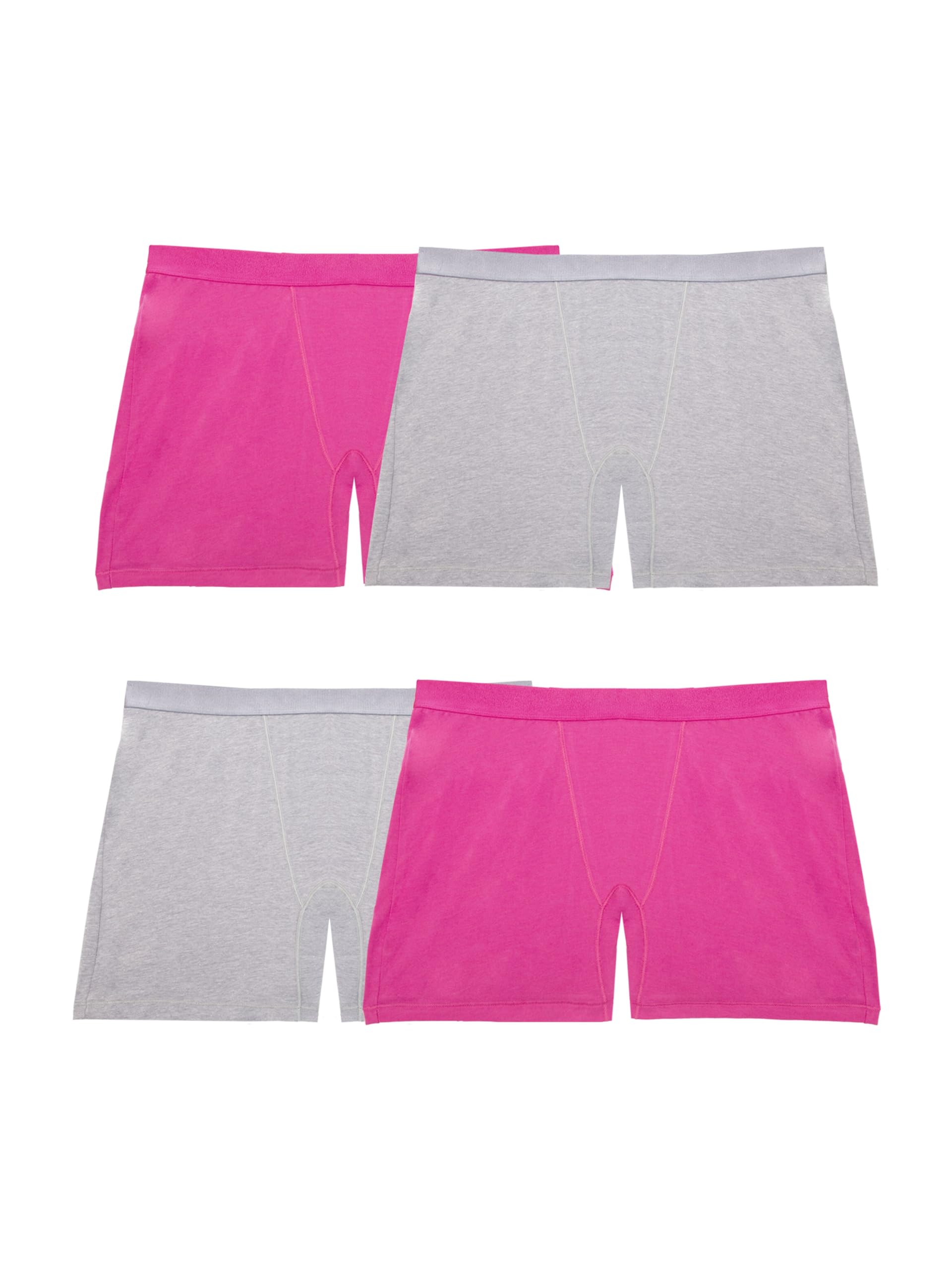 Fruit Of The Loom Womens 360 Stretch Underwear, High Performance For Effortless Comfort, Available In Plus Size Boxer Briefs, Co