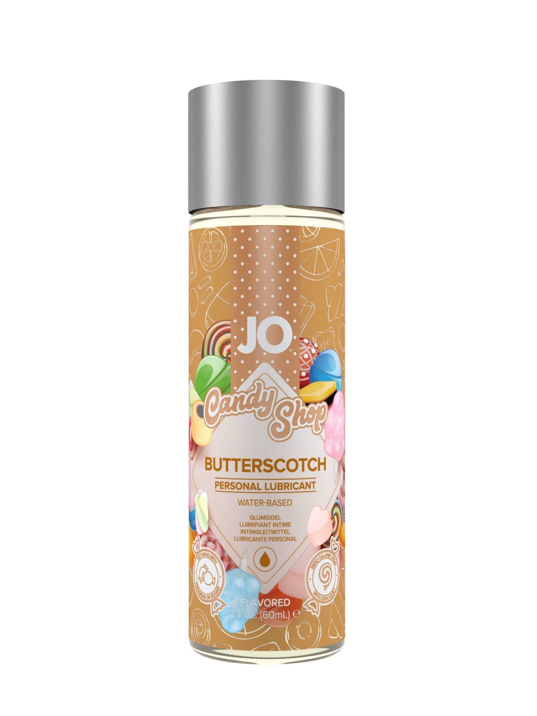 Jo Candy Shop Water Based Flavored Lubricant Butterscotch 2 Ounce