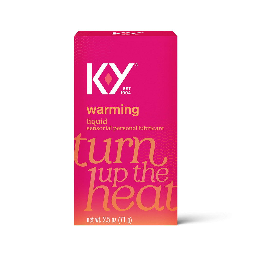 K-Y Warming Jelly Lubricant, 5 oz. (Pack of 5)