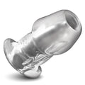 Master Series Dicked Clear Hollow Plug S