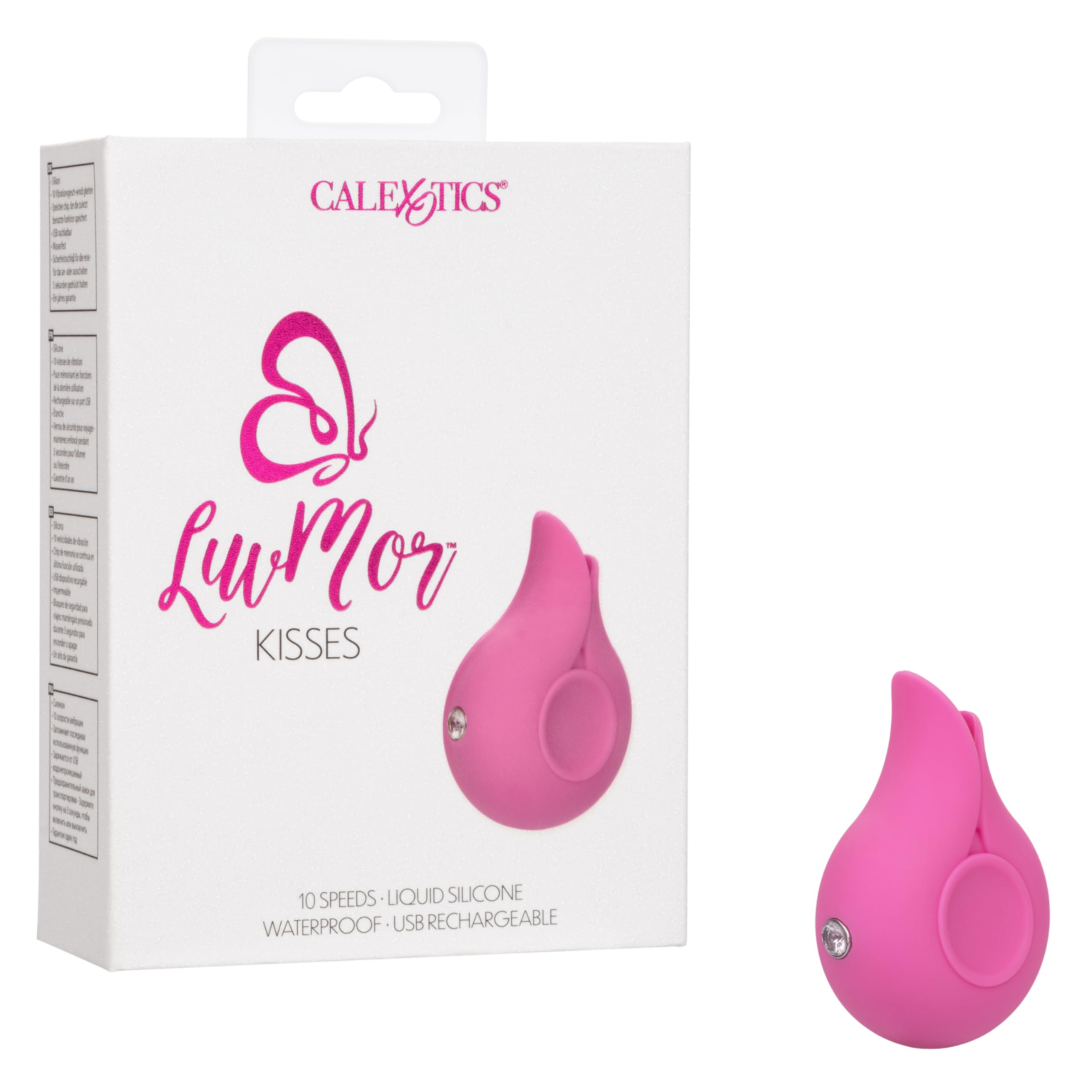 CalExotics LuvMor Kisses Female Clitoral Vibrator Women Sex Adult Toy - SE-0006-15-3
