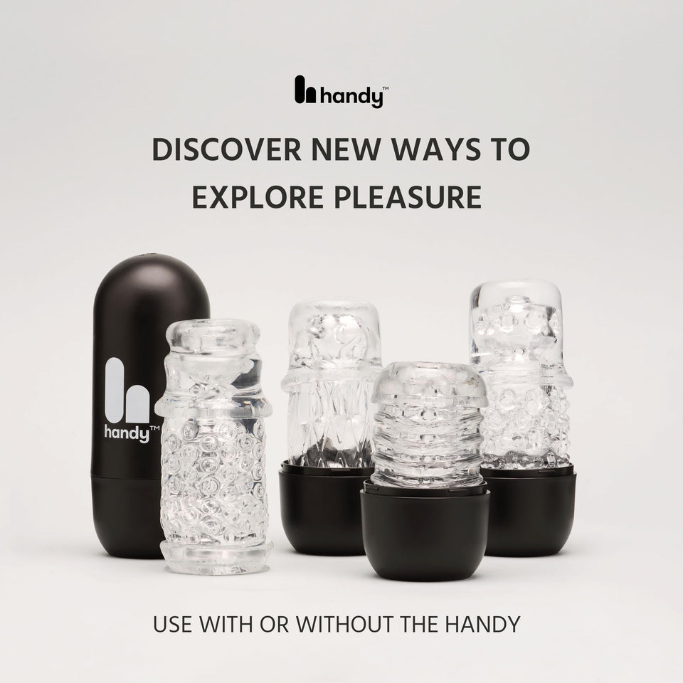The HANDY Masturbator Sleeve - Dream Collection Lotus Penis Sleeve - Realistic Masturbation Sleeve for Adult Sex Toys for Men