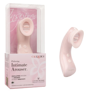 Calexotics Inspire Flickering Intimate Arouser - Waterproof Sex Toys For Couples - Rechargeable Massager - Adult Multi-Function 